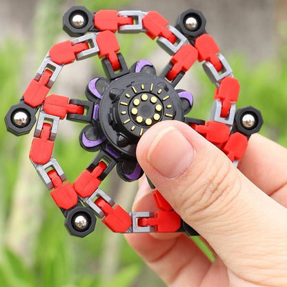 Colorful Metal Spin Top Toy