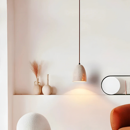 Vintage Stone Hanging Light