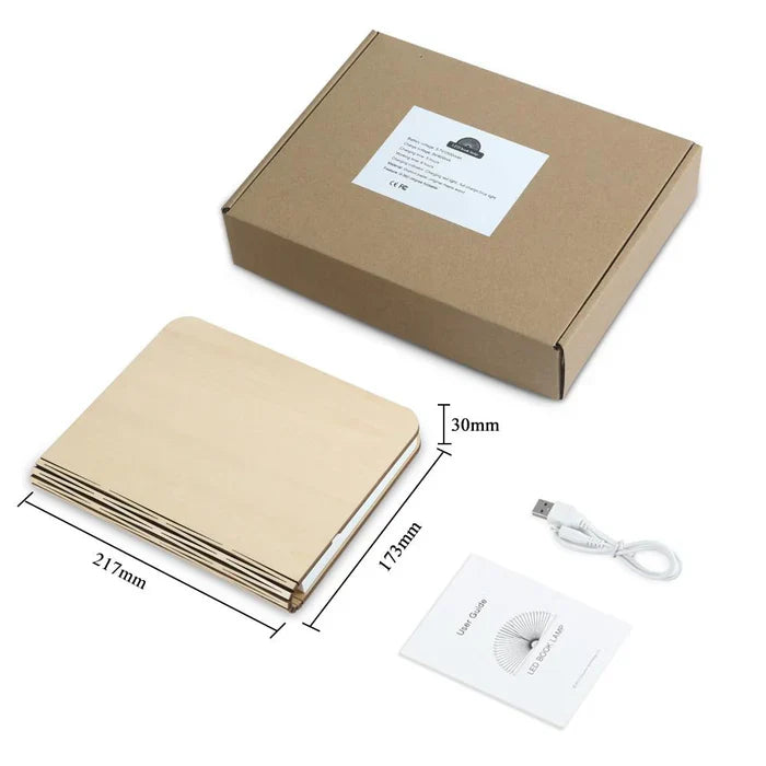 Compact LED Reading Light with Flexible Arm