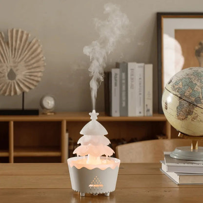 Fesara Christmas Aroma Diffuser LED Ultrasonic Humidifier