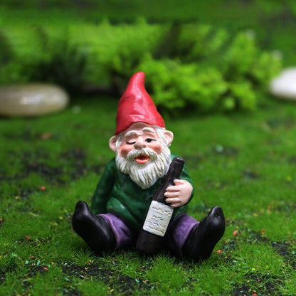Colorful Mini Garden Gnome Figurine