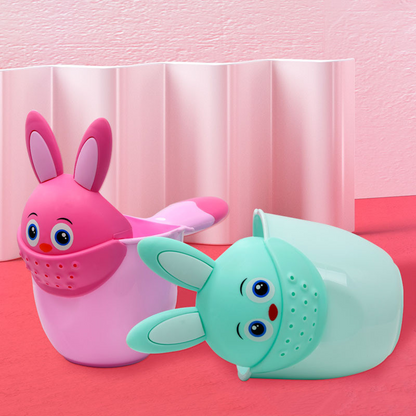 Colorful Bunny Shampoo Rinse Cup for Kids