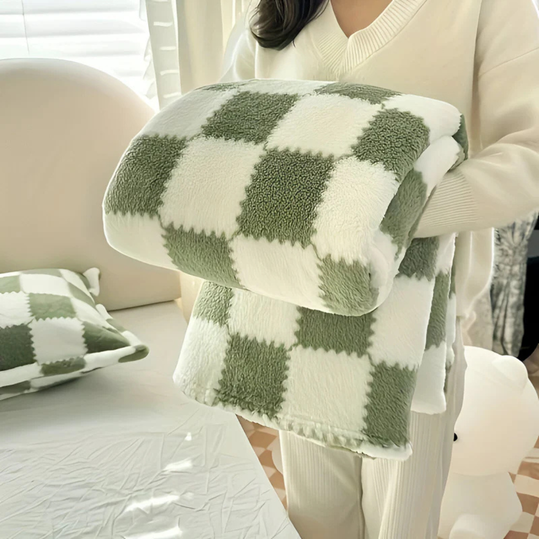 Plush Warm Fleece Throw Blanket