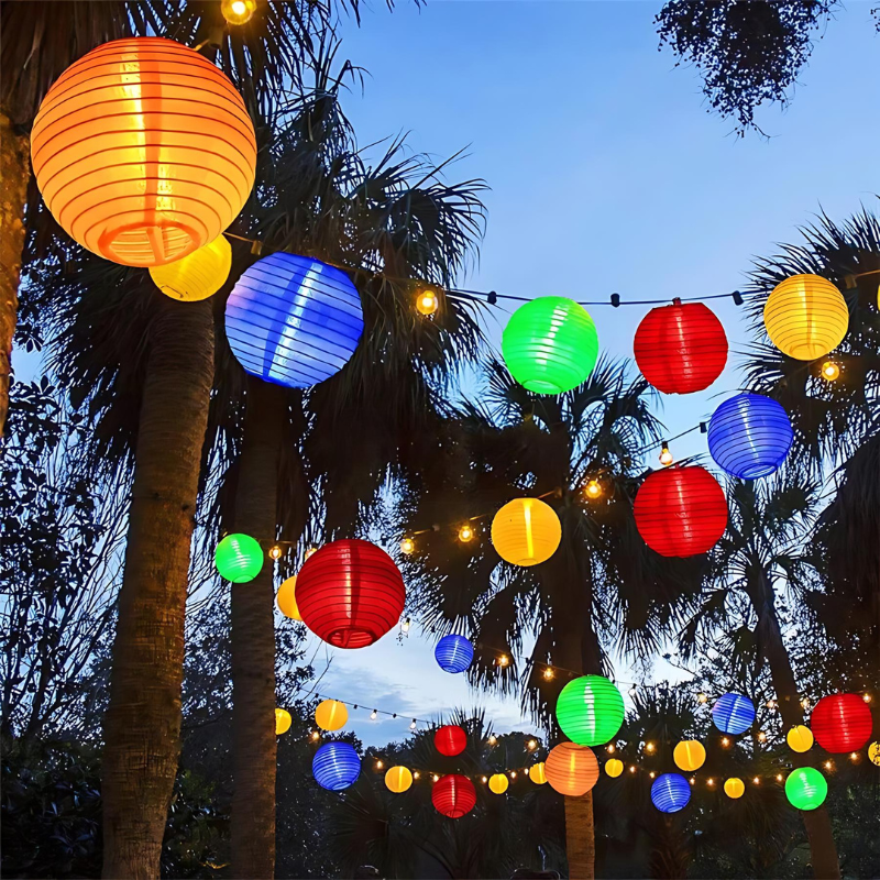 Eco-Friendly Solar Garden Lights - Charming Outdoor Lanterns for Patios-2