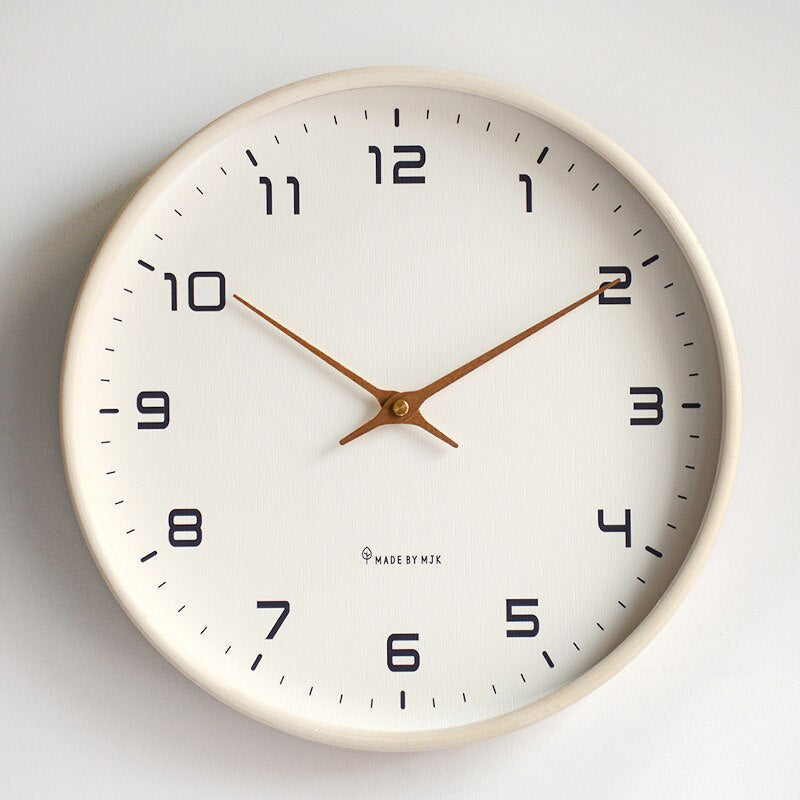 Rustic Wood Wall Clock Fesara