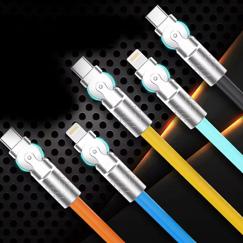 Flexible 360 Rotating Elbow USB Cable