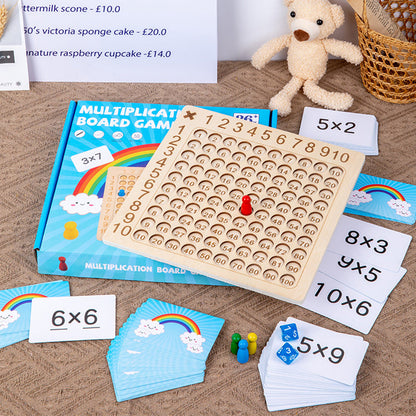 Fun Math Learning Board Game