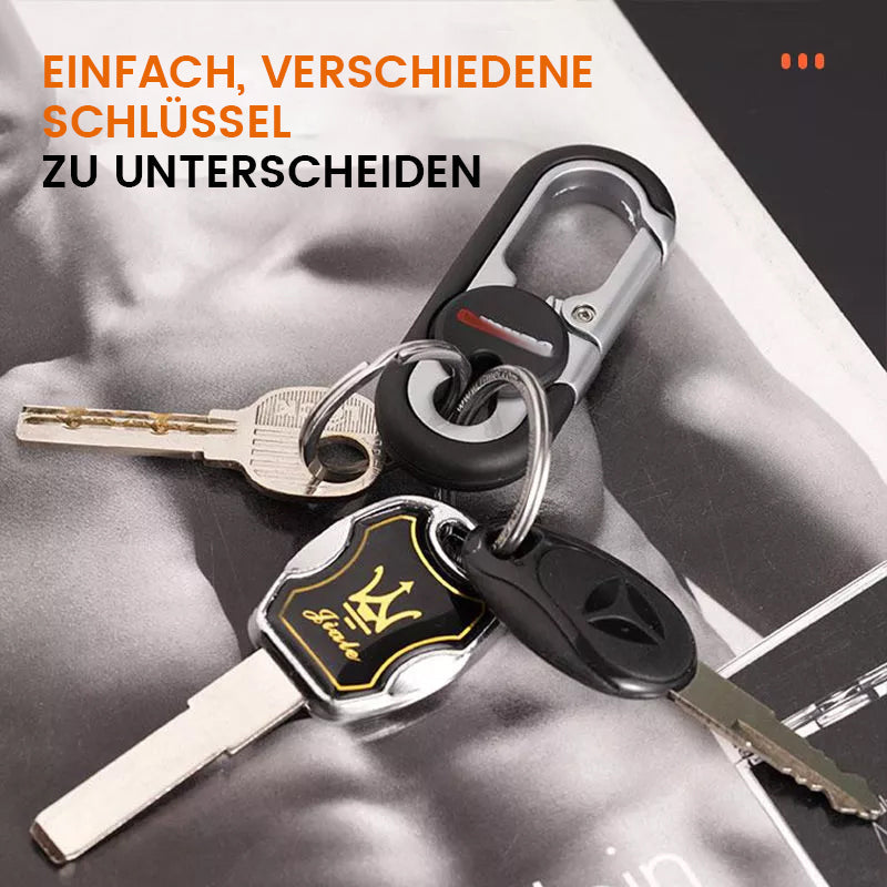 Leather Car Keychain for Men