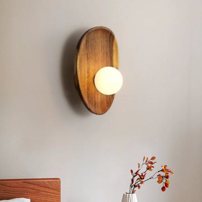 Rustic Wood LED Light Fixture