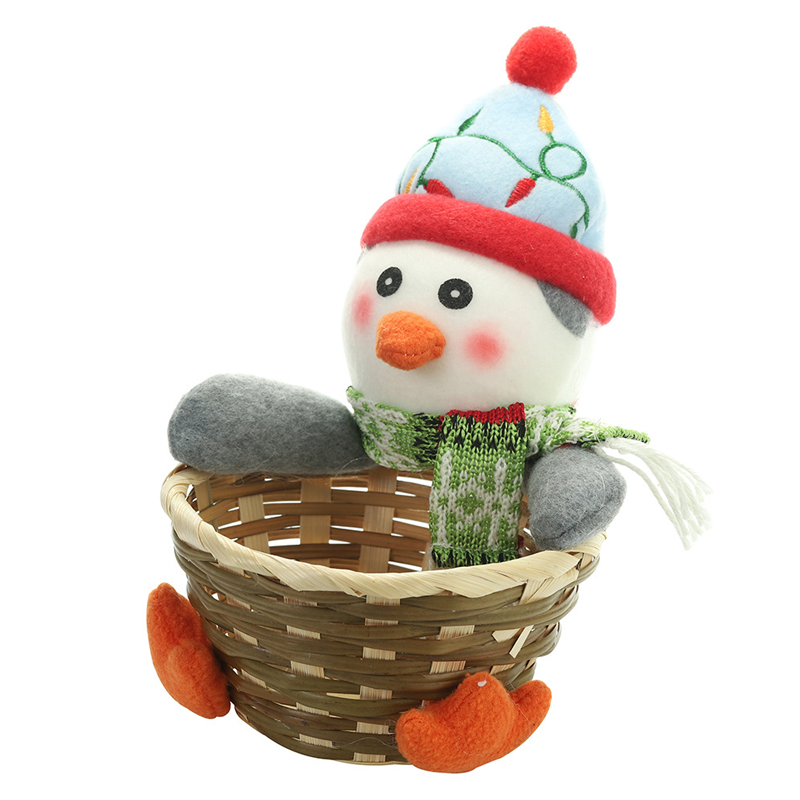 Holiday Sweet Treat Woven Gift Basket
