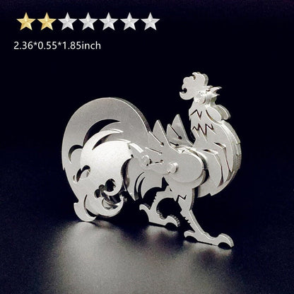 Unique 3D Metal Brain Teaser