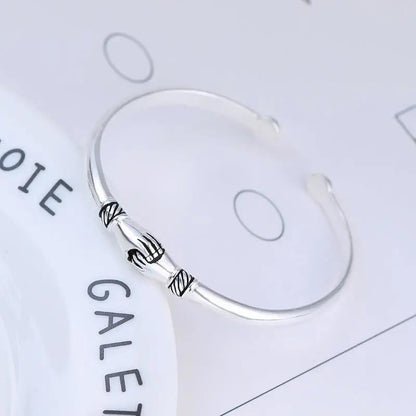 Best Friends Handshake Charm Bracelet