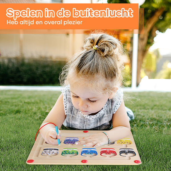 Fun Learning Magnetic Maze Board