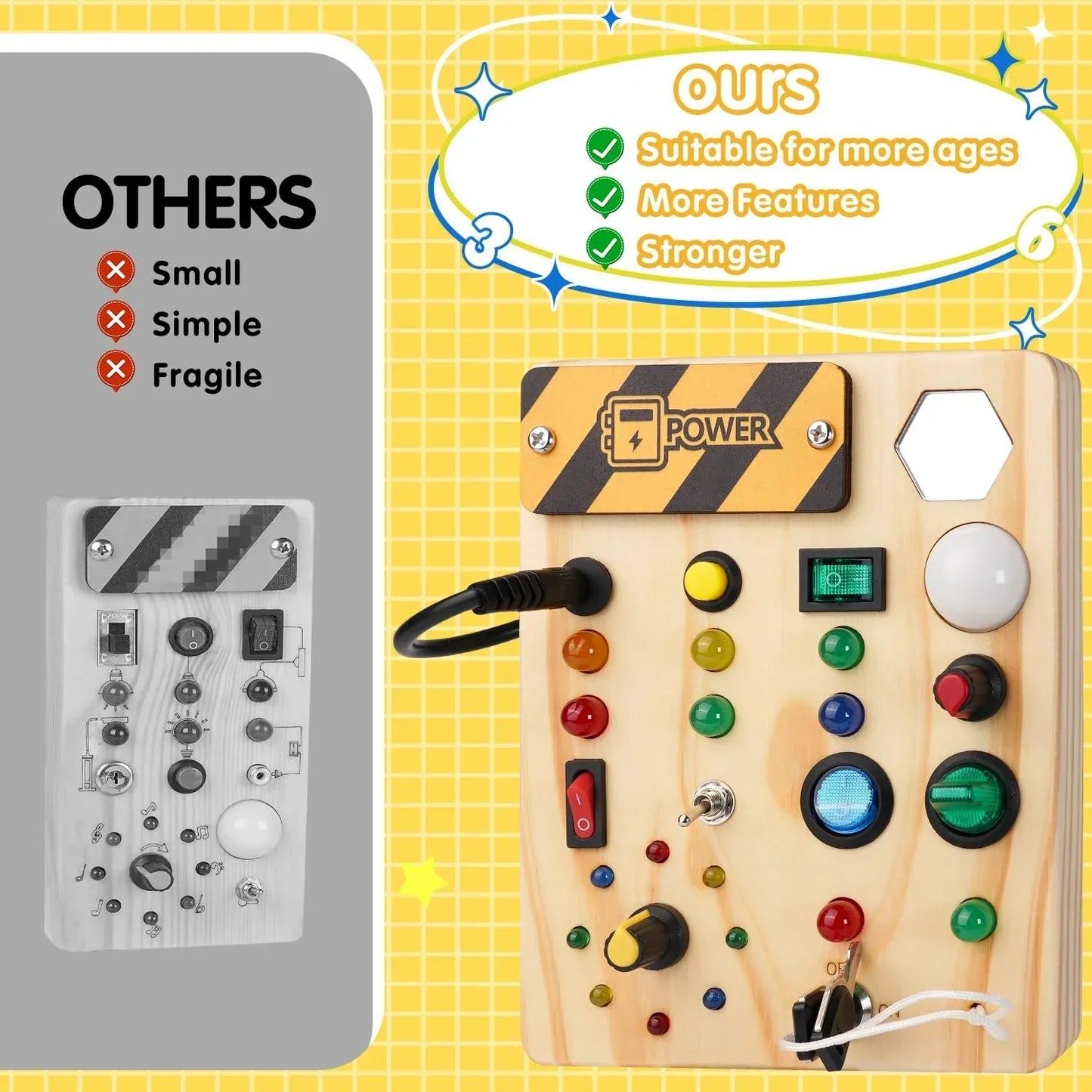 Fun Educational Kids Activity Board