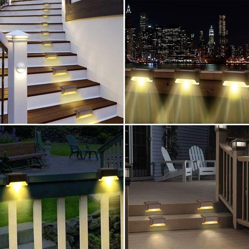Waterproof Outdoor Solar Powered Garden Lamp
