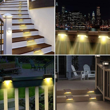 Waterproof Outdoor Solar Powered Garden Lamp