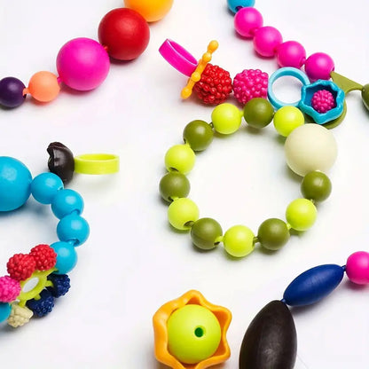 Colorful DIY Bead Jewelry Making Kit