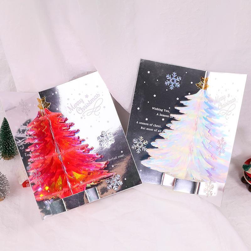 Unique 3D Festive Holiday Greeting Card