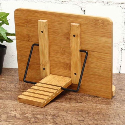 Compact Folding Bookstand for Reading and Tablets - Fesara