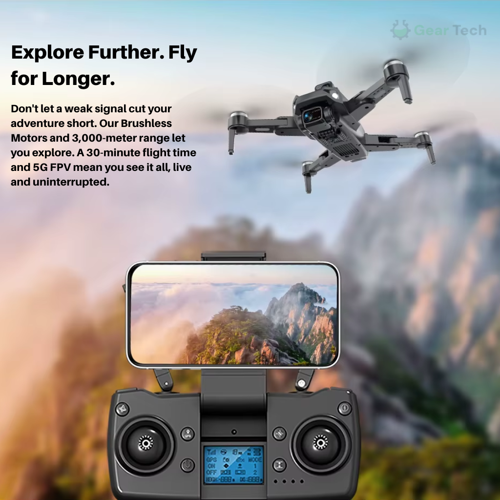 Professional GPS Drone with 8K HD Video Camera