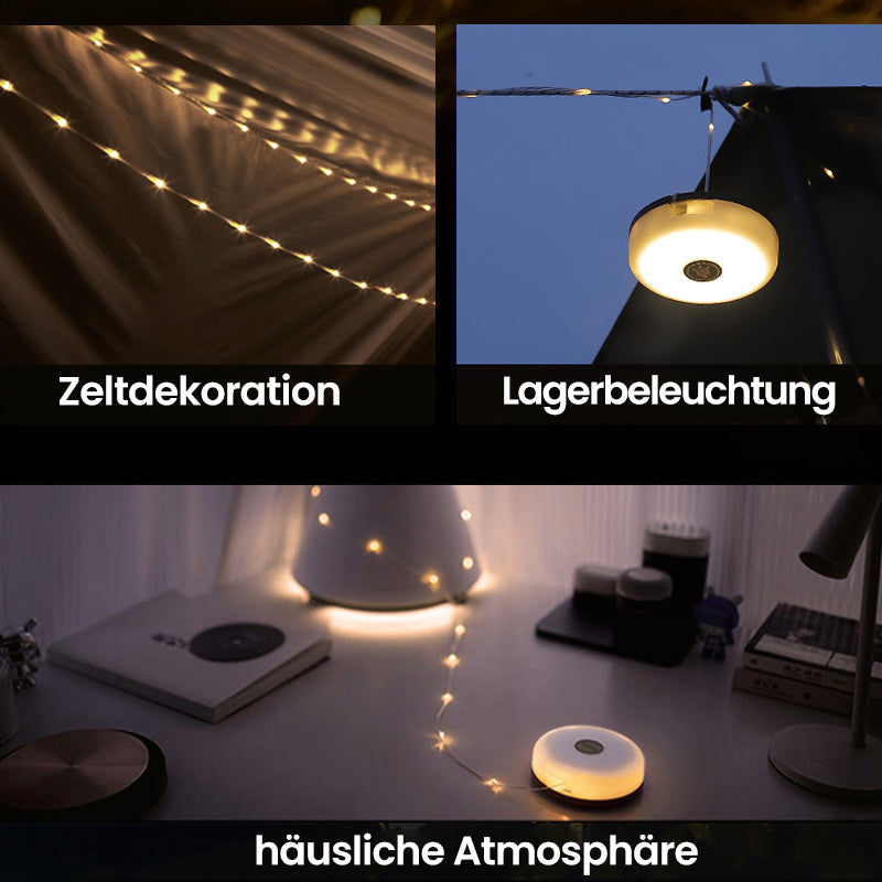 Outdoor String Lights Waterproof Portable Decorative Lights