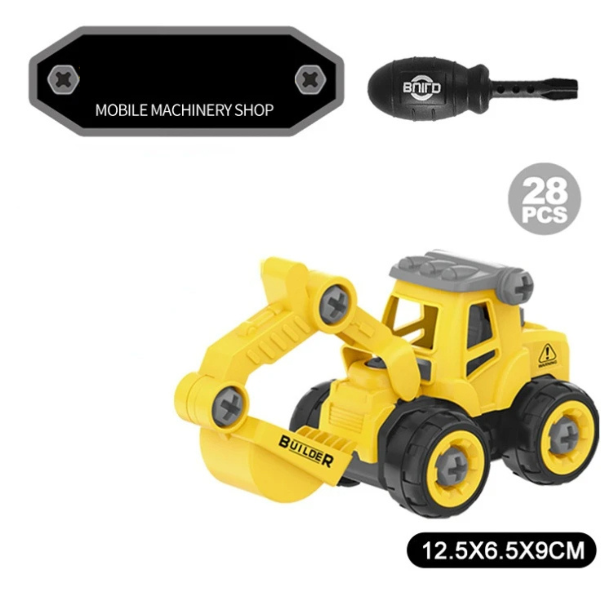 Fun Kids Construction Play Set with Vehicles