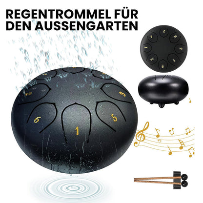 Outdoor Musical Rain Drum Garden Decoration