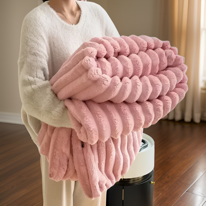 Cozy Soft Fleece Throw Blanket