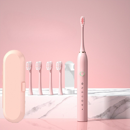Electric Toothbrush with Replaceable Heads
