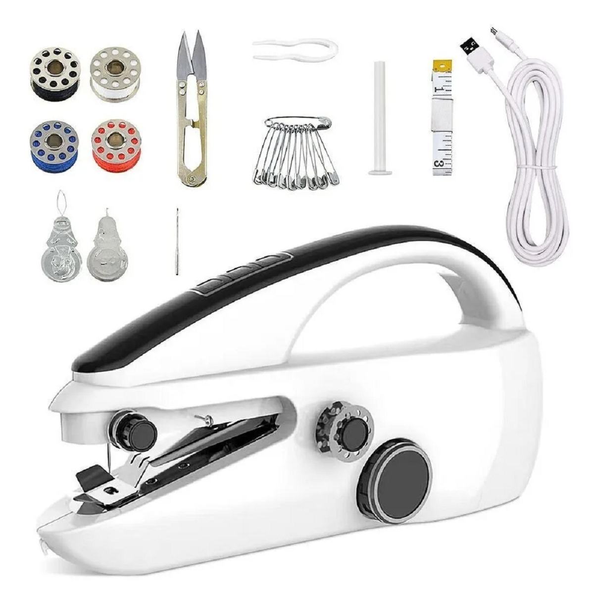Compact Portable Sewing Machine for Crafting & Repair - Fesara