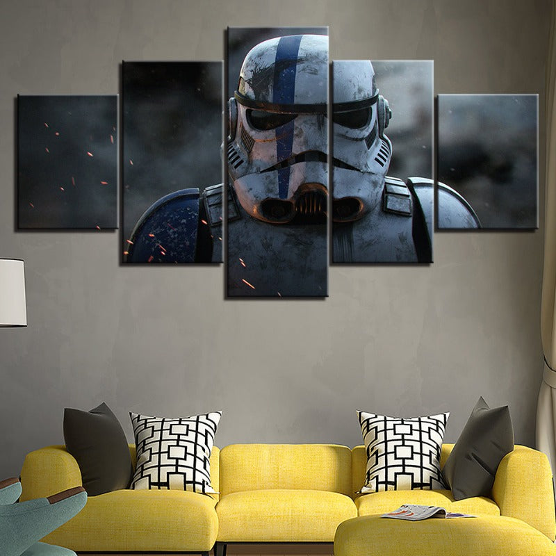 Star Wars Stormtrooper 5-Piece Canvas Art Set