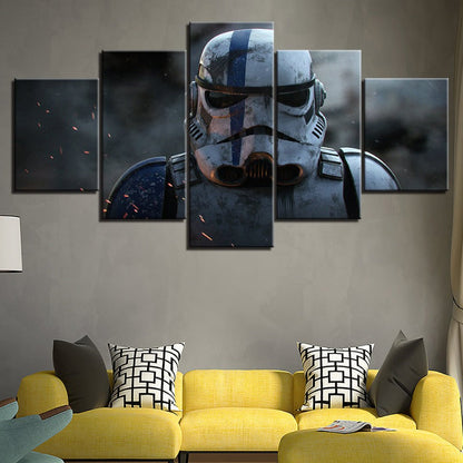 Star Wars Stormtrooper 5-Piece Canvas Art Set