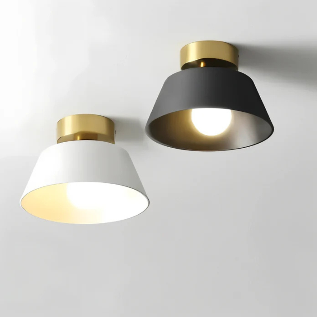 Vintage Style LED Ceiling Light Fixture - Fesara