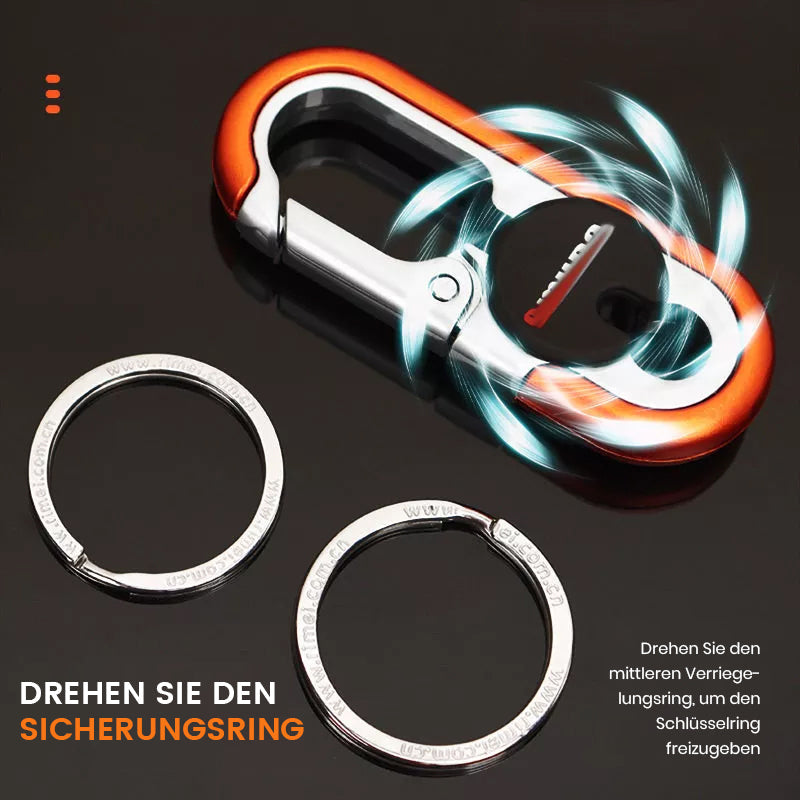 Leather Car Keychain for Men