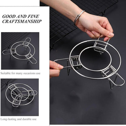 Premium Metal Food Steamer Rack Stand