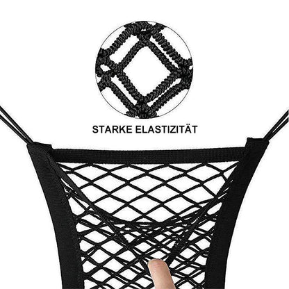 Car Backseat Storage Net Organizer Hook