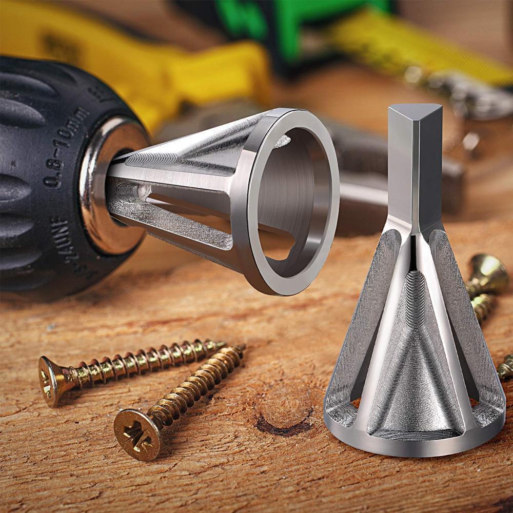 Easy Drill Bit Chamfer Deburring Tool