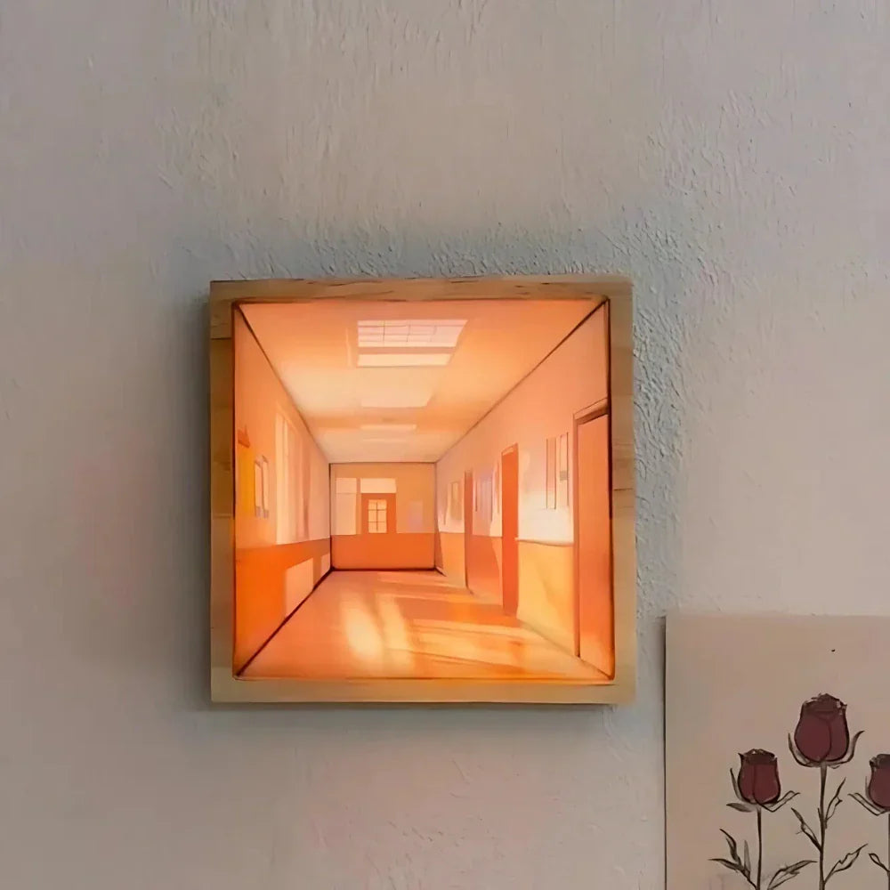 Colorful 3D Optical Lamp