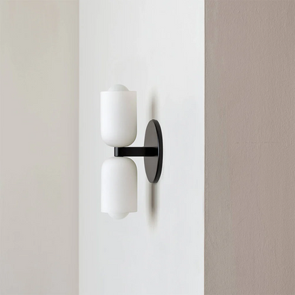 Contemporary Dual Head Wall Light