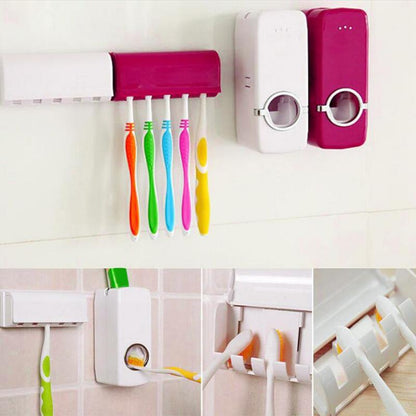 SpaceSaving Bathroom Toothbrush Holder