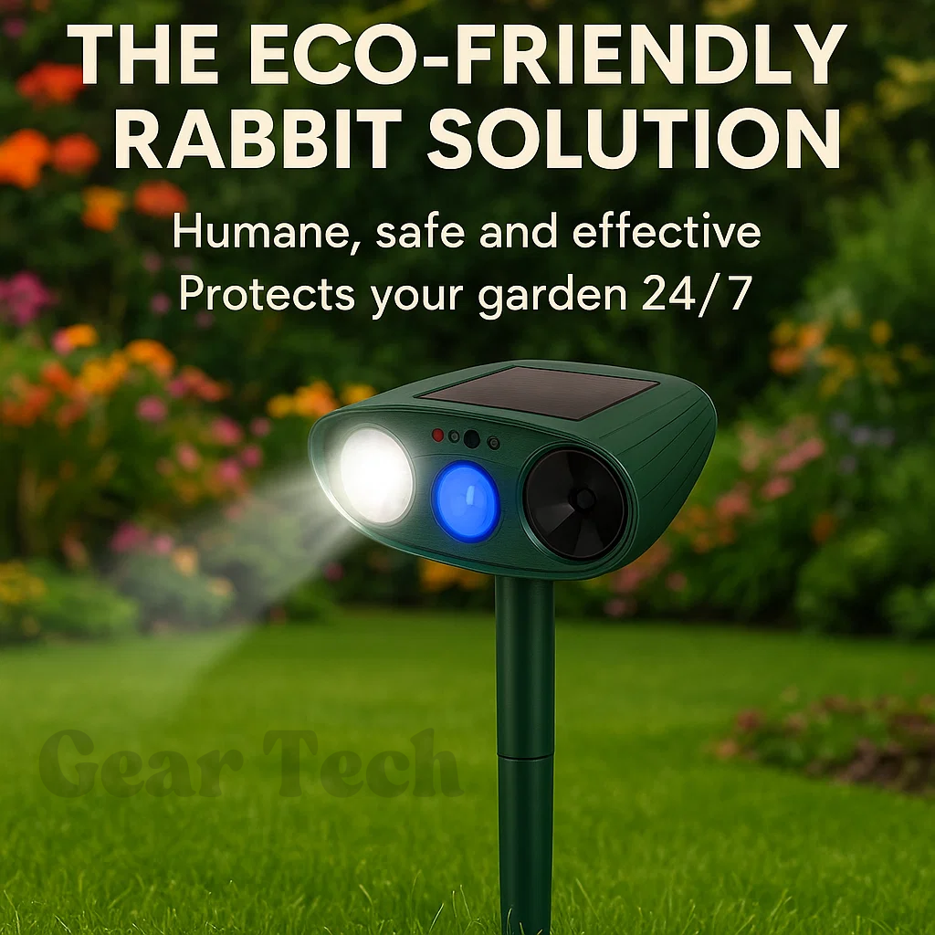 Outdoor Motion Activated Animal Repellent Garden Defender - Fesara