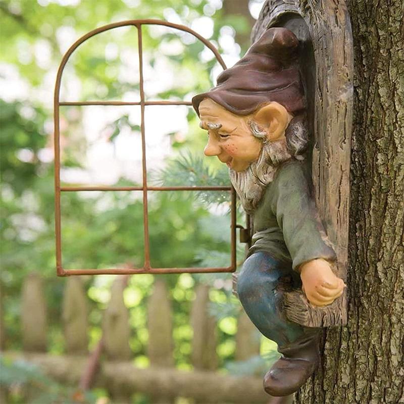 Cute Gnome Figure Garden Ornament