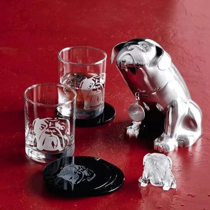 Fun Bulldog Silicone Ice Cube Tray