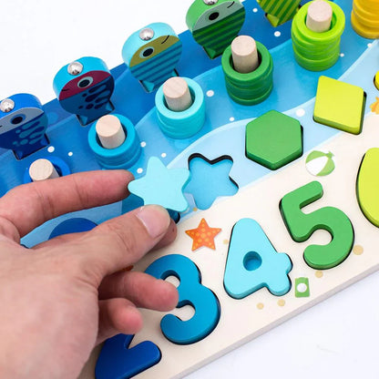 Educational Wooden Learning Board