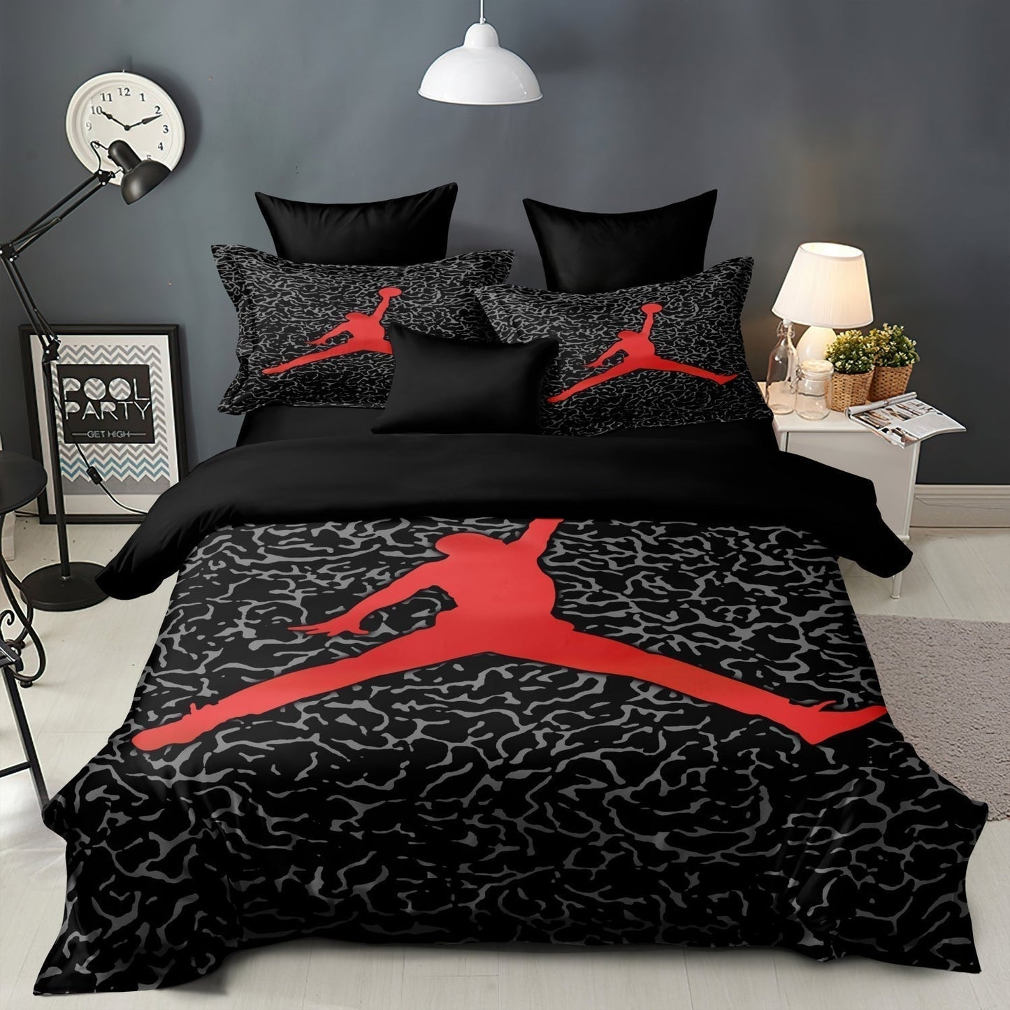 Cool Basketball Bedding Set