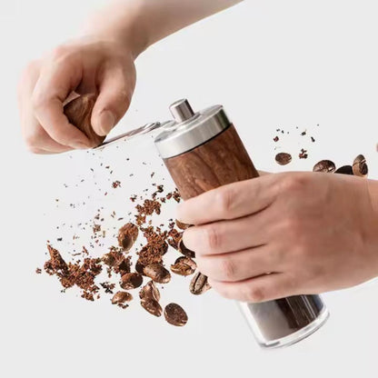 Classic Wooden Manual Coffee Grinder