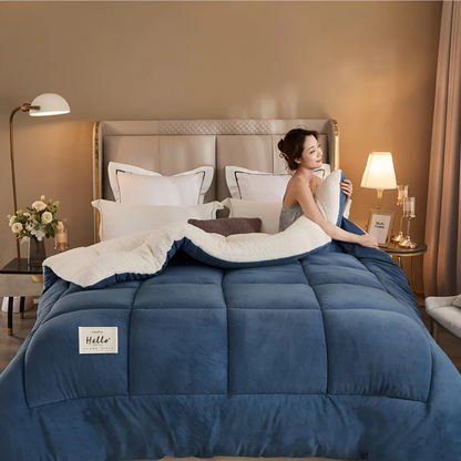 Soft Plush Fleece Duvet Cover
