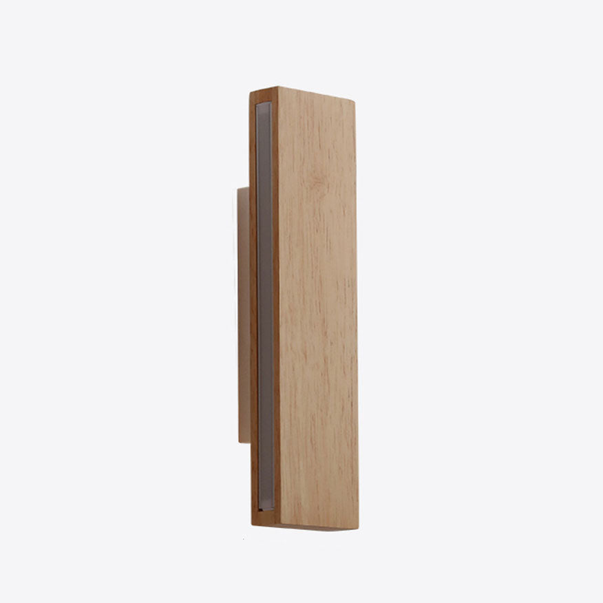 Asian Style LED Wooden Wall Light