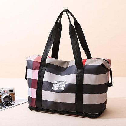 Stylish Checked Luggage Bag