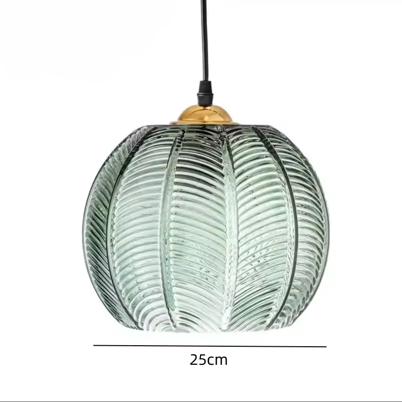 Fesara | Elegant Glass Pendant Light with Nature Design